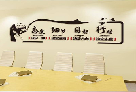 冕宁企业文化墙主要展示什么？