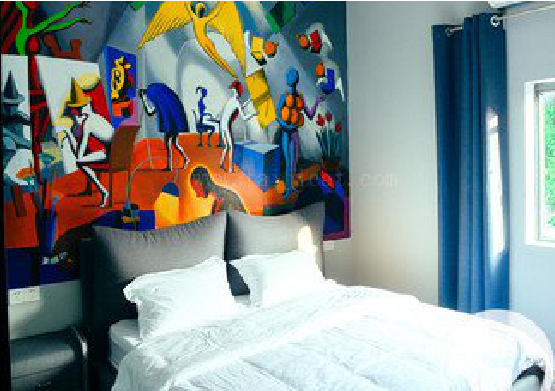 冕宁对于酒店的墙体彩绘而言更注重哪些方面？