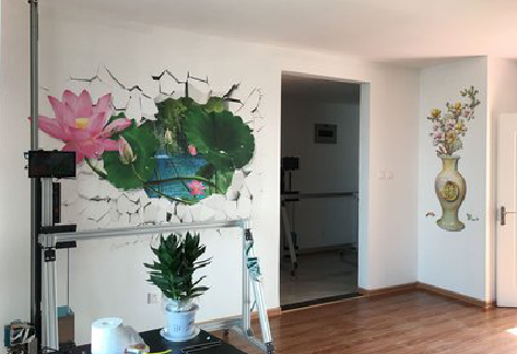 冕宁墙体彩绘相比墙纸的优势。