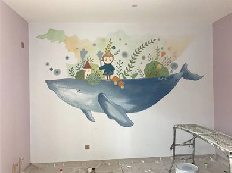 冕宁手绘墙的特点及优势。