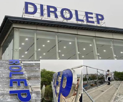 冕宁楼顶发光字安装的注意事项。